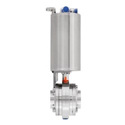 Show details for Compact Intermediate Flange Butterfly Valves Pneumatic Actuator VMove® Picture of Compact Intermediate Flange Butterfly Valves Pneumatic Actuator VMove®