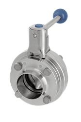 Show details for Compact Intermediate Flange Butterfly Valves Manually actuated Picture of Compact Intermediate Flange Butterfly Valves Manually actuated