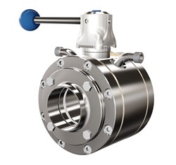 Show details for Hygienic Ball Valves with Heating Jacket Picture of Hygienic Ball Valves with Heating Jacket