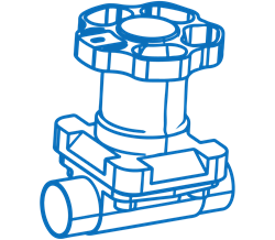Picture for category SED-Aseptic Diaphragm Valve