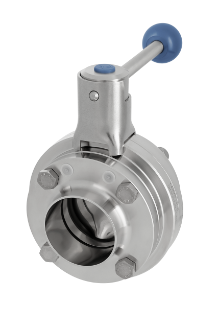 Picture of Compact Intermediate Flange Butterfly Valves Manually actuated